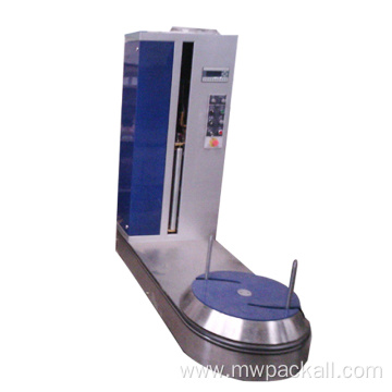 Travel Bag /Baggage/Parcel Wrapper Luggage Wrapping Machine with company catalog show screen